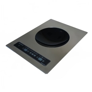 induction cooktop with wok burner