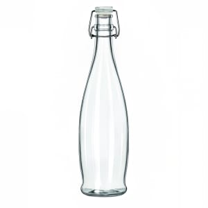 Steelite Oxford 34 oz Swingtop Glass Bottle With Lid