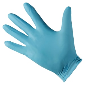500/CS Large Textured Polyethylene Disposable Gloves Winco GLP-L 