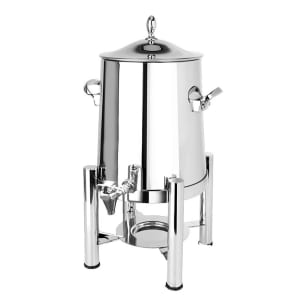 Service Ideas URN15VBSRG 1 1/2 Gal Low Volume Dispenser Coffee Urn w/ 1 Tank, Thermal, Vacuum Insulation, Silver