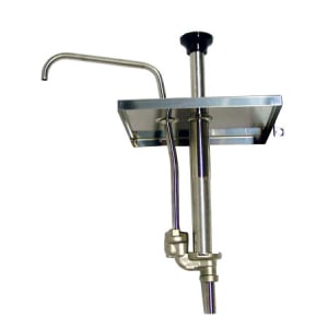003-67570 Condiment Dispenser Pump Only w/ 1 oz/Stroke Capacity, Stainless