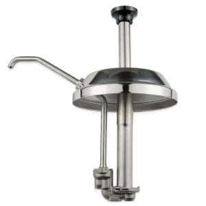 003-82000 Condiment Dispenser Pump Only w/ 1 oz/Stroke Capacity, Stainless