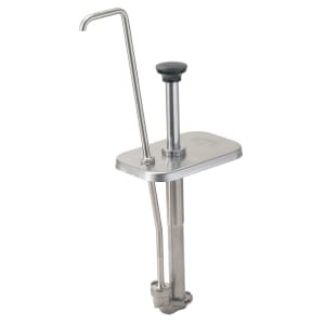 003-82520 Condiment Dispenser Pump Only w/ 1 1/4 oz/Stroke Capacity, Stainless