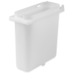 003-83181 1 1/2 qt Slim Fountain Jar, Plastic, White