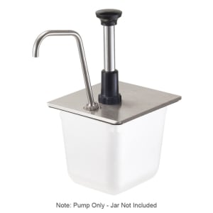 003-83420 Condiment Syrup Pump Only w/ 1 oz/Stroke Capacity, Stainless
