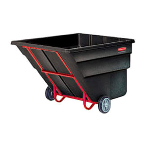 007-FG103600BLA 2 cu yd Trash Cart w/ 2300 lb Capacity, Black