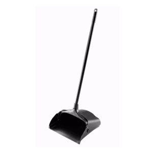 Weewooday 8 Pieces Commercial Lobby Dustpan Plastic Upright Dust Pan with  Long Handle Metal Upright Dustpan Heavy Duty for Restaurants Commercial