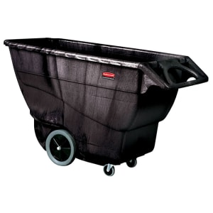 007-FG9T1600BLA 1 cu yd Trash Cart w/ 2100 lb Capacity, Black