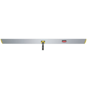 007-Q595 60" Hygen Hall Dusting Frame - Flat, Hook-and-Loop Strips, Aluminum, Yellow