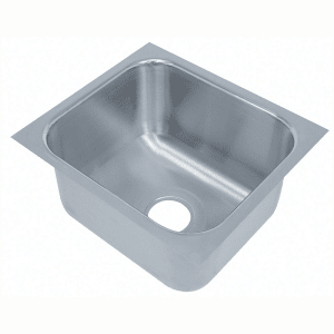 009-2424A14A (1) Compartment Undermount Sink - 24" x 24"
