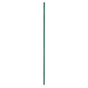 009-EGPC14X 14" Mobile Post for Use with Casters, Numbered, Green Epoxy