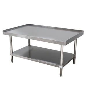 009-ES247 84" x 24" Stationary Equipment Stand for General Use, Undershelf