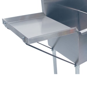 009-N5424X 24" x 24" Detachable Drainboard for Square Corner Budget Sinks, Stainless