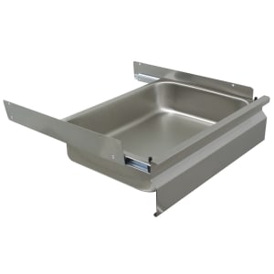 009-SS2015X Deluxe Drawer with Slides - 20x15x4", Stainless