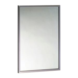 016-B1652430 Channel-Frame Mirror, 24" X 30", 430 Stainless