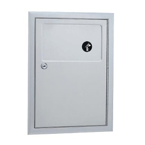 016-B353 Classic Series Recessed Sanitary Napkin Disposal Unit