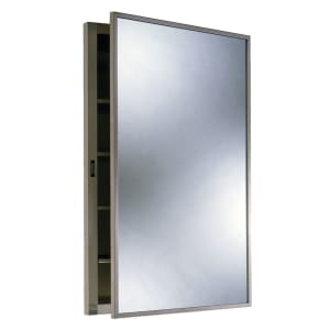 016-B398 Recessed Medicine Cabinet, Stainless Steel