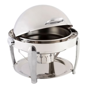 017-10001CH Round Chafer  w/ Roll-Top Lid & Chafing Fuel Heat