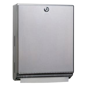 016-B262 Surface Mount Paper Towel Dispenser w/ 400 C Fold Capacity, Stainless