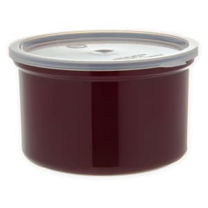 028-031601 1 1/2 qt Classic Crock - Snap On Lid,  Brown