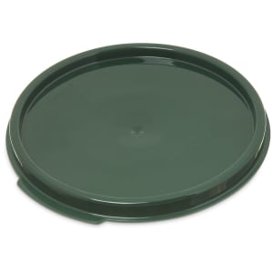 Carlisle 1077108 Food Storage Lid, for 2 &amp; 4 qt Containers, Round, Forest Green