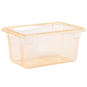 028-10612C22 5 gal Food Storage Box - 18x12x9" Yellow