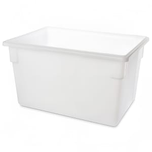  Winco Square Storage Container, 12-Quart, White : Home