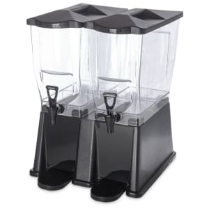 028-1085103 6 gal Beverage Dispenser - Plastic Container, Black Base