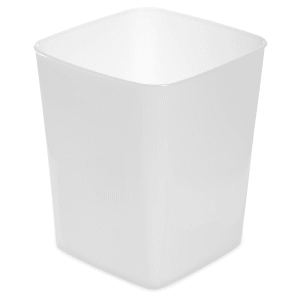 028-154402 4 qt Square Food Storage Container - White