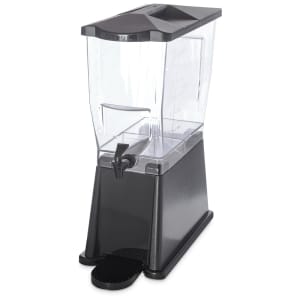 028-1085203 3 gal Beverage Dispenser - Plastic Container, Black Base