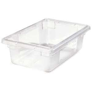 028-1061107 3 1/2 gal Food Storage Box - 18x12x6" Clear