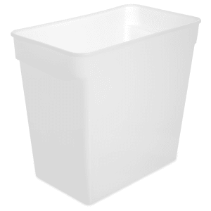 028-162902 18 qt Square Food Storage Container - White
