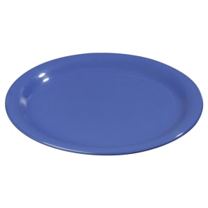 028-3300414 9" Round Melamine Dinner Plate, Ocean Blue