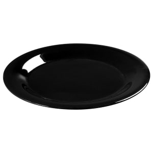 028-3301803 6 1/2" Round Melamine Pie Plate, Black