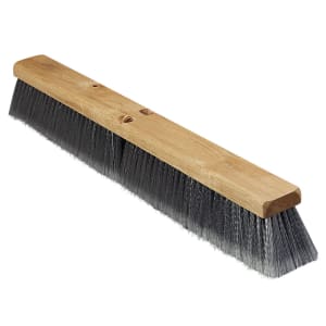 028-3621952423 24" Basic Sweep Floor Brush - Palmyra/Tampico, Gray