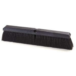 028-362208P1803 18" Floor Sweep Head - Fine/Medium, Foam Block, Black Poly Bristles