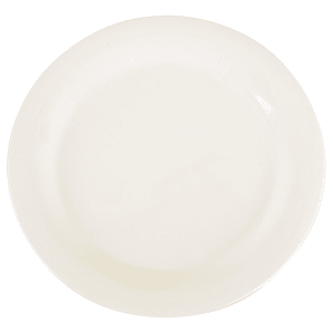 Carlisle 3300202 10 1/2&quot; Round Melamine Dinner Plate, White