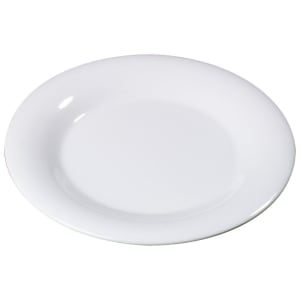028-3302402 12" Round Melamine Dinner Plate, White