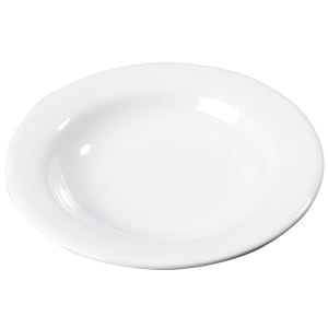 028-3303402 13 oz Round Melamine Pasta/Soup/Salad Bowl, White