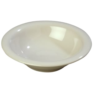 028-3303642 12 oz Round Melamine Bowl, Bone