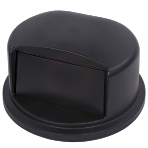 028-34103403 Round Dome Trash Can Lid - Plastic, Black
