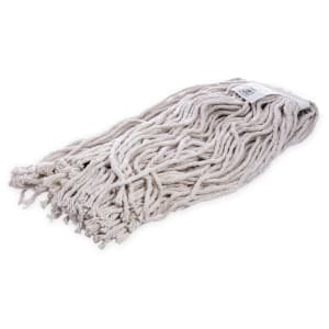 028-36973200 Wet Mop Head - #32, Cut End, 8 Ply Natural Cotton Yarn, White