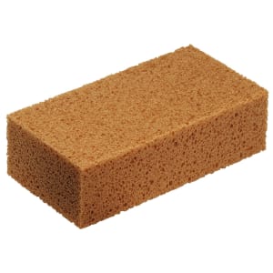 028-36550100 Synthetic Sponge - 8 1/4"L x 4 1/4"W, Foam, Natural