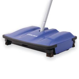 028-3640014 12" Multi Surface Duo-Sweeper - Low Profile, Blue