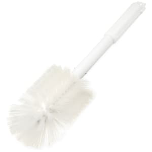 028-4000202 16" Oval Multi Purpose Valve/Fitting Brush - Poly/Plastic, White