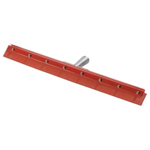 028-40076 24" Floor Squeegee, Red Gum Rubber, w/o Handle
