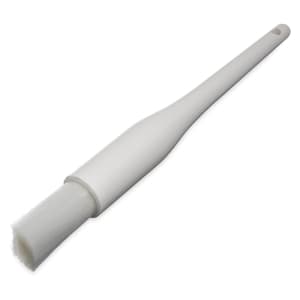 028-4039402 1" Round Pastry Brush - Nylon/Plastic, White