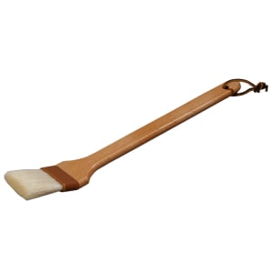 028-4037000 12" Basting Brush - 2" Bristles, 45° Handle, Brown