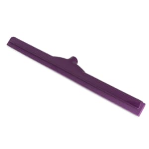 028-4156868 24" Floor Squeegee Head w/ Double Foam Rubber Blade, Purple