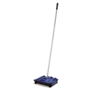 028-3639914 9" Multi-Surface Duo-Sweeper - Low Profile, 42" Handle, Blue
